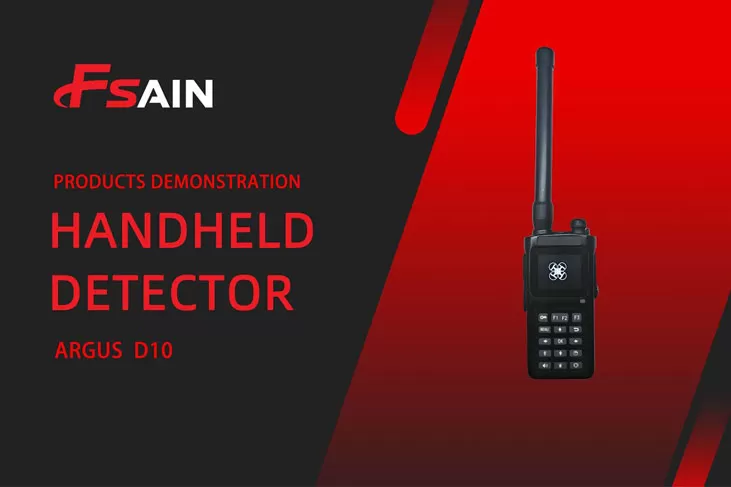 Handheld Drone Detector with Perfect Performance and Affordable Price