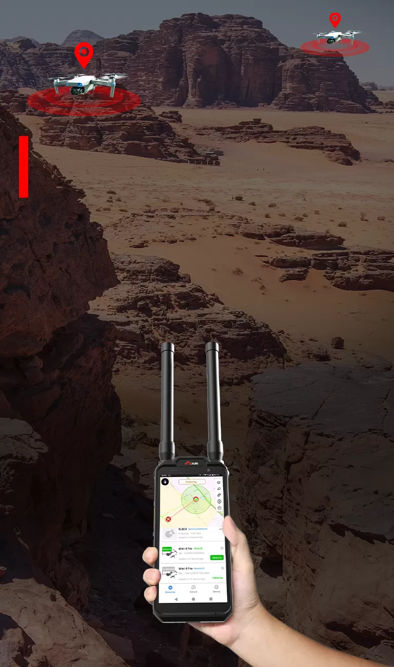 HANDHELD DRONE LOCATOR